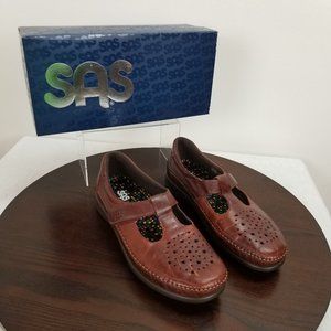 SAS Tripad Comfort 11M Brown Mary Jane Loafers